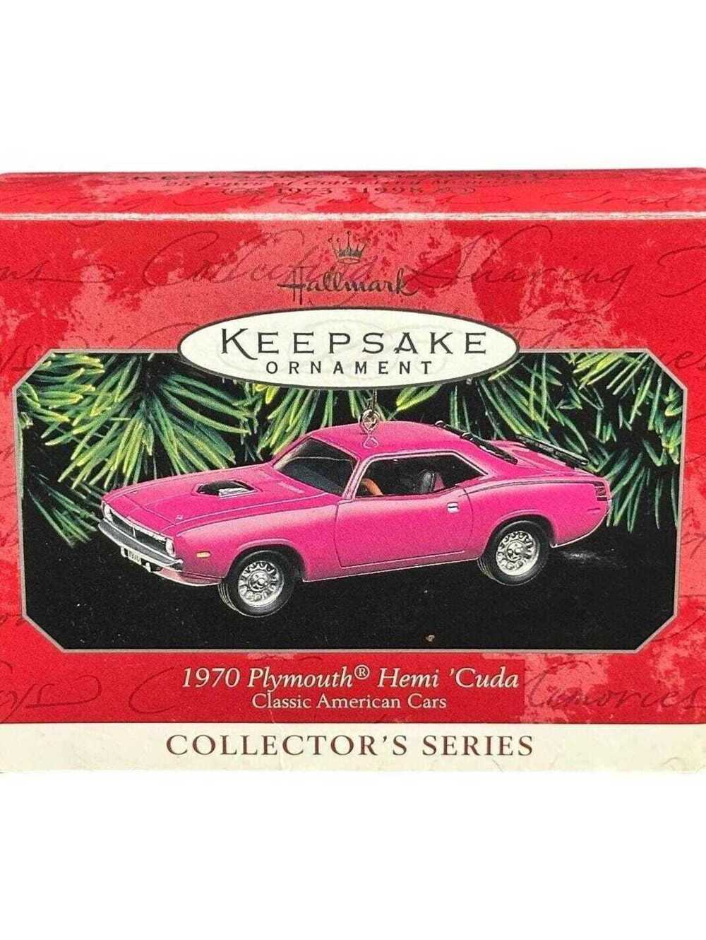 1970 Plymouth Hemi 'Cuda Vintage Hallmark Ornament QX6256